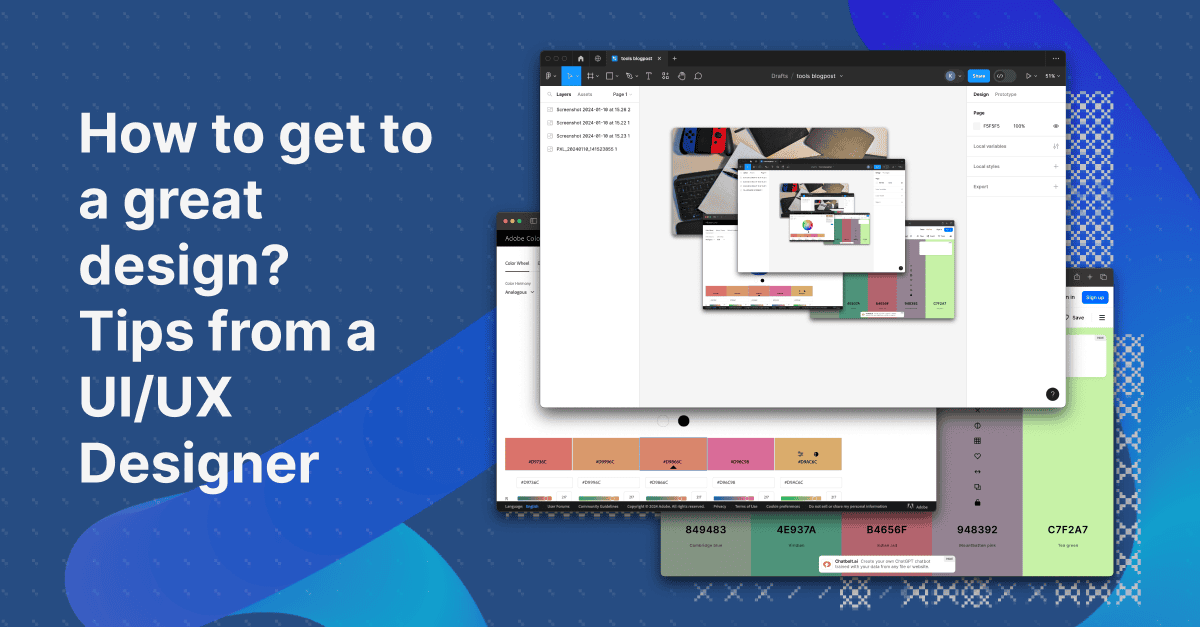 How To Get To a Great Design? Tips From a UI/UX Designer • Suprabit